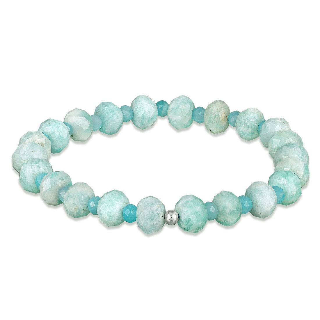 Amazonite Beads Stretch Bracelet