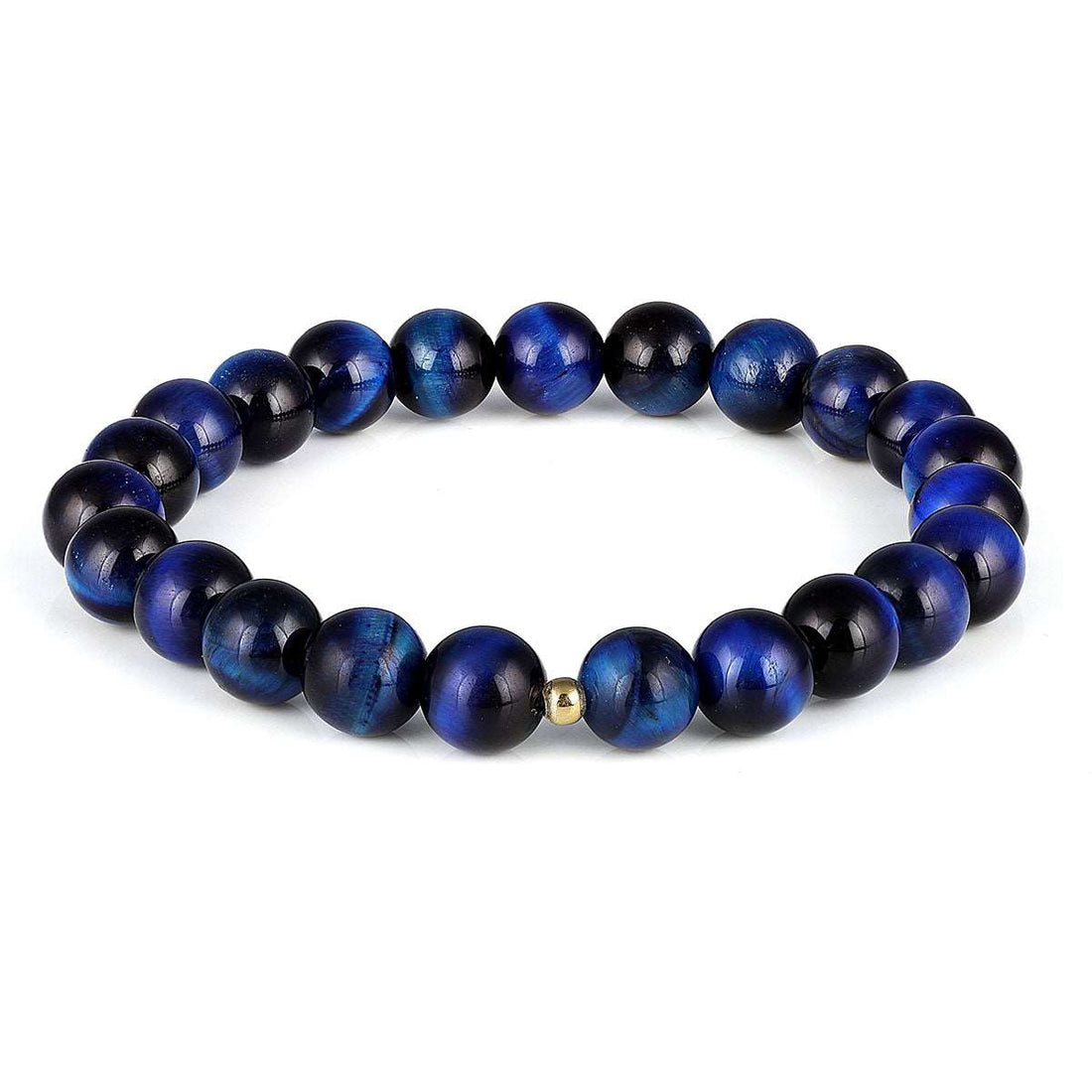 Blue Tiger's Eye Stretch Bracelet