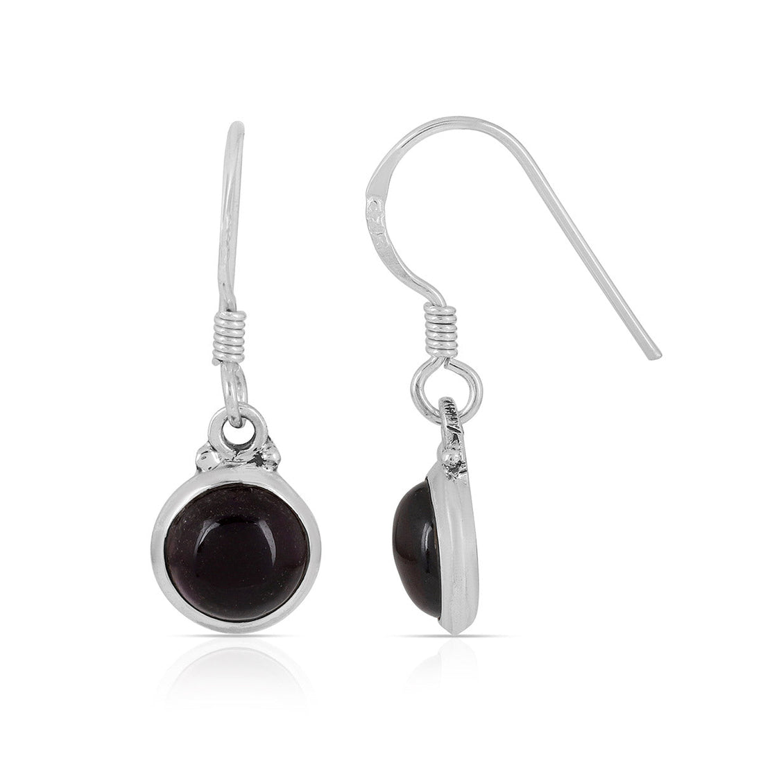 Sterling Silver Amethyst Earrings