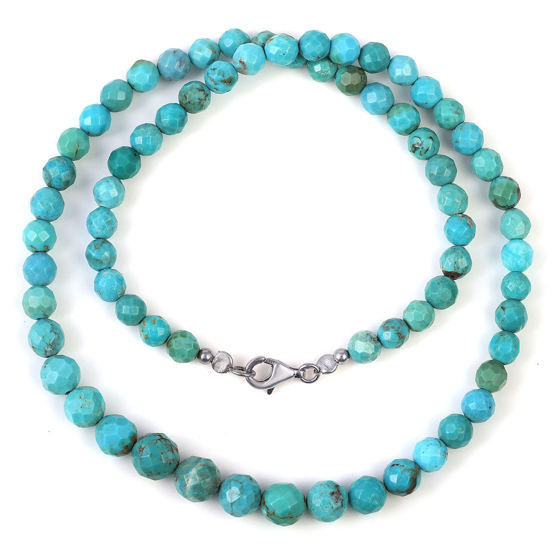 Sterling Silver Turquoise Necklace