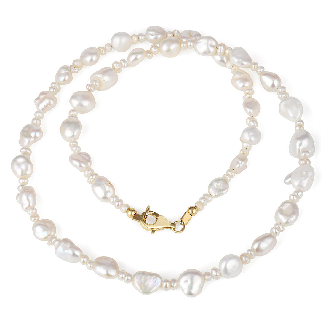 Cultured and Fresh Water Pearl Choker Necklace