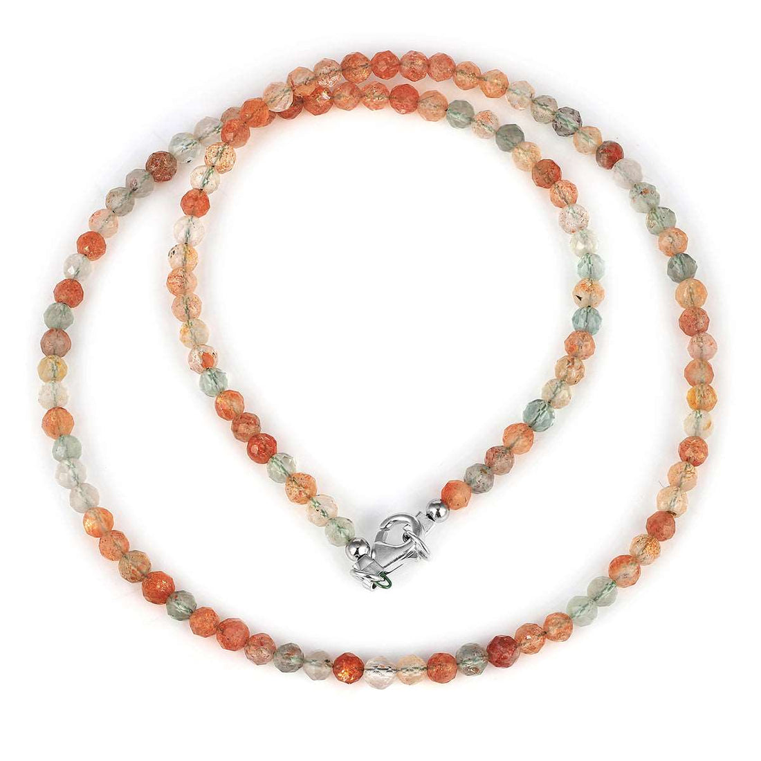 Arusha Sunstone Silver Choker Necklace
