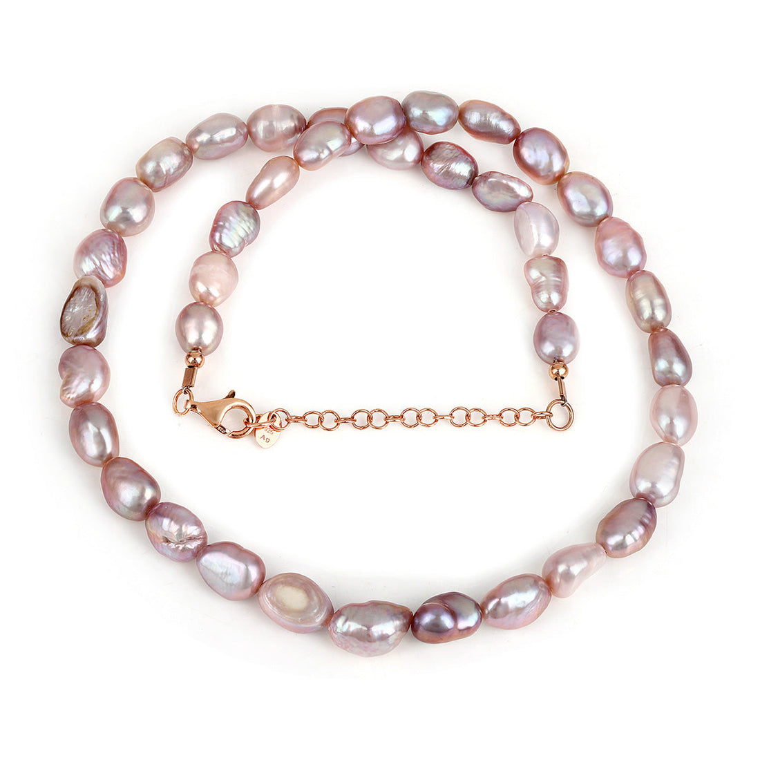 Sterling Silver Cultured Pearl Necklace