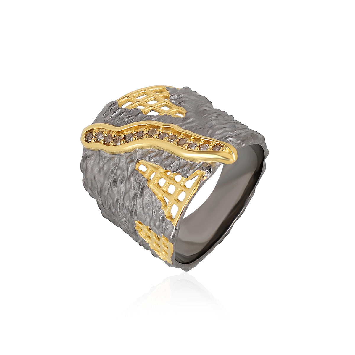 Diamond Silver Ring